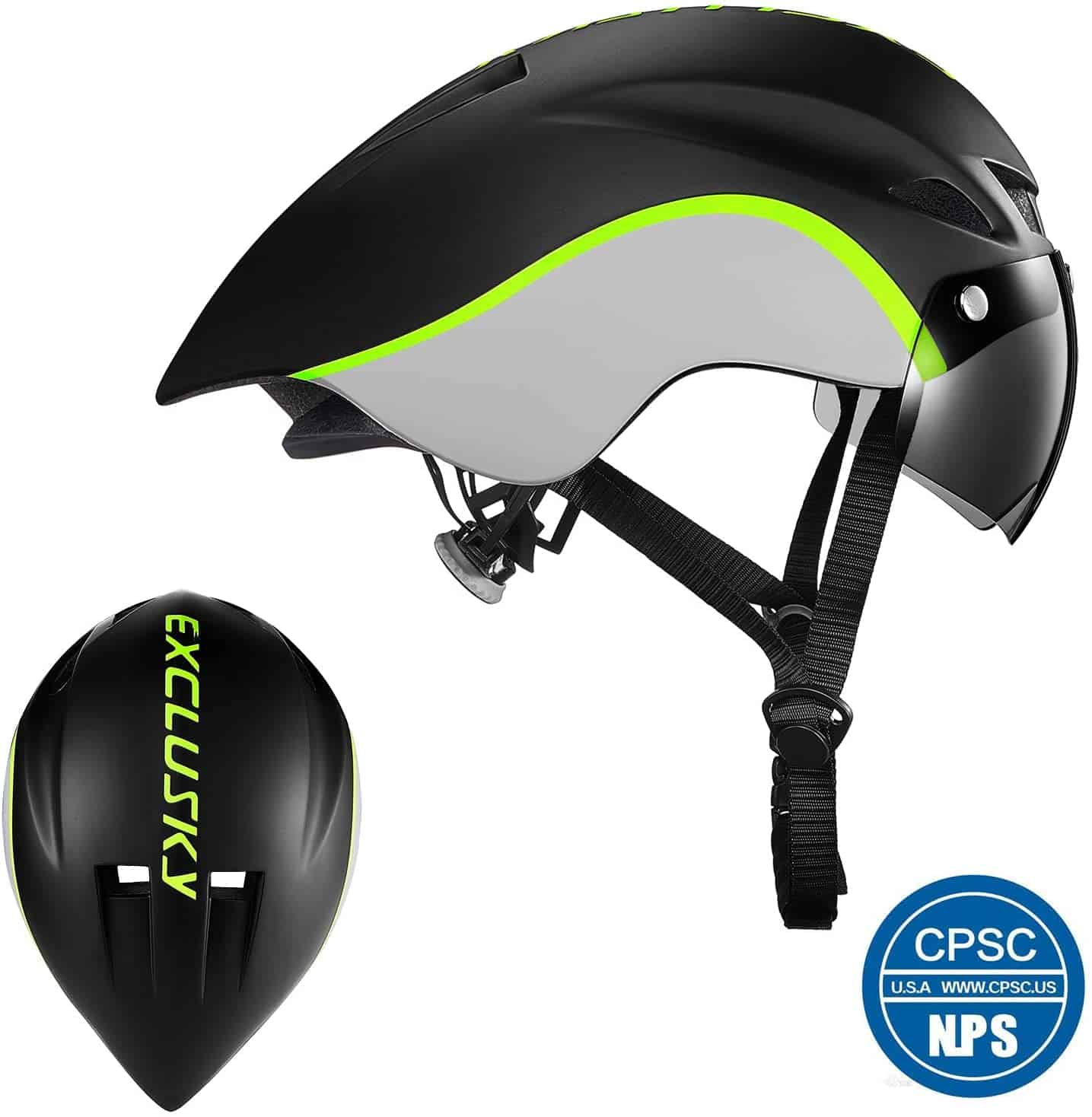 exclusky aero bike helmet