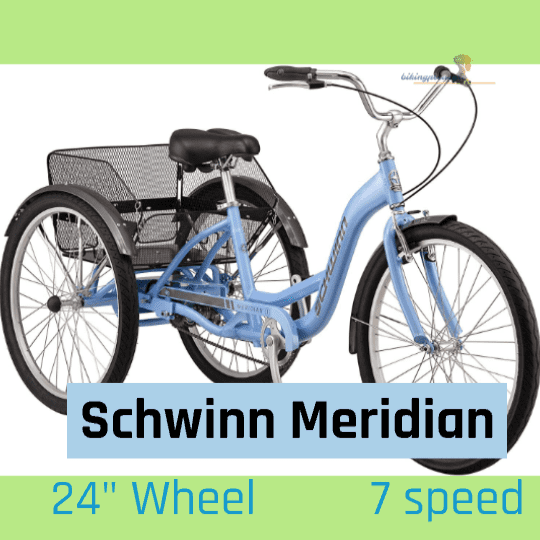 schwinn meridian tricycle weight limit