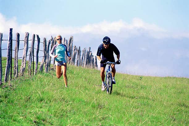 cycle running race