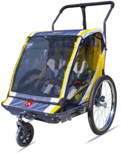 Deluxe Steel - Best bike trailer for kids