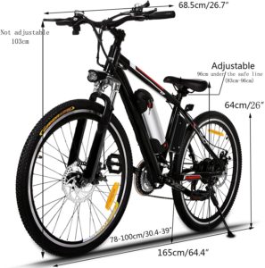 Kemanner 26 inch Electric Mountain Bike