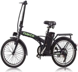 Nakto 20″ 250W Sport Mountain Bicycle folding electric